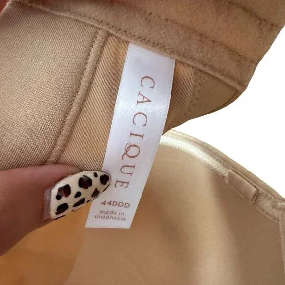 NEW Lane Bryant Cacique Lightly Lined Multi Way Strapless Bra Plus Size 44DDD - Picture 8 of 13